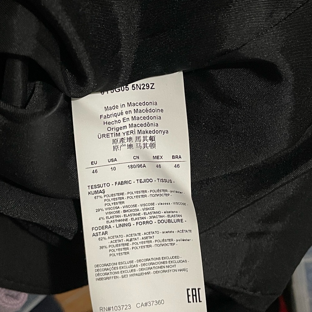 10 / ARMANI JEANS Jacket - Picture 6 of 6